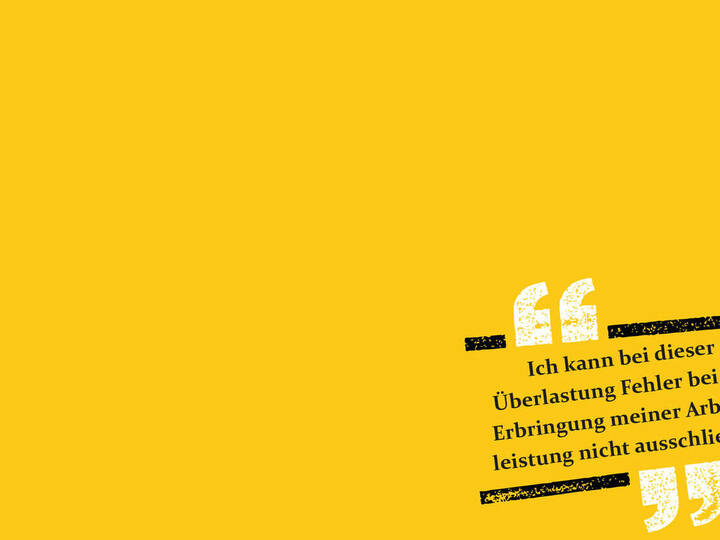 3 Mythen zur Überlastungsanzeige