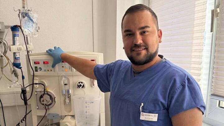 Pflegefachmann Kadri Hasanaj