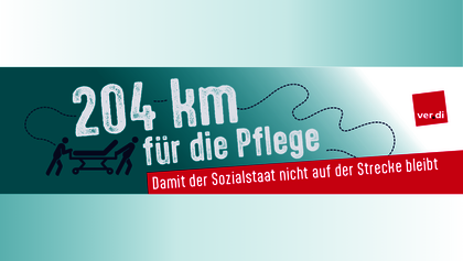 Pflegekräfte protestieren mit Bett-Tour gegen Reform