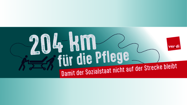 Pflegekräfte protestieren mit Bett-Tour gegen Reform