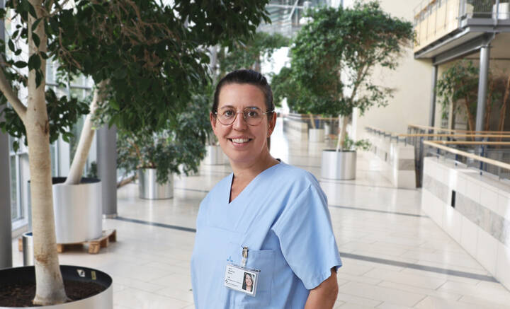 Nadine Lexa übernimmt als Advanced Practice Nurse die Entwicklung und den Ausbau der onkologischen Pflege. 