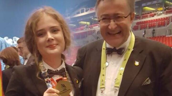 Pflegeazubi Elisabeth Hölscher holt Gold