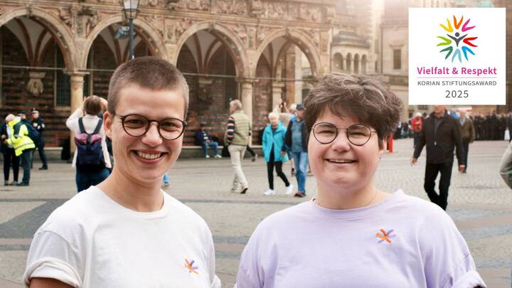Der Korian Stiftungsaward 2025 geht an "vielfältig.Bremen" – den ersten Pflegedienst, der geschlechtliche Vielfalt und Sexualität systematisch in die Pflege integriert.