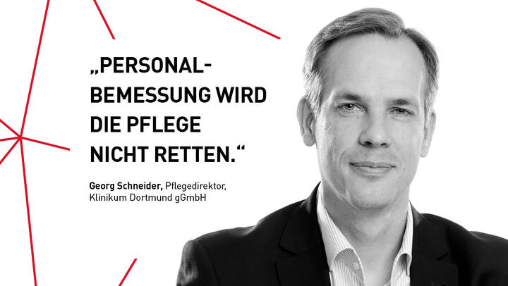In der Session "Pflegepersonalbemessung: Kontrahenten auf Kompromisssuche" diskutieren Kassen und Kliniken ihre konträre Sicht auf das Thema.