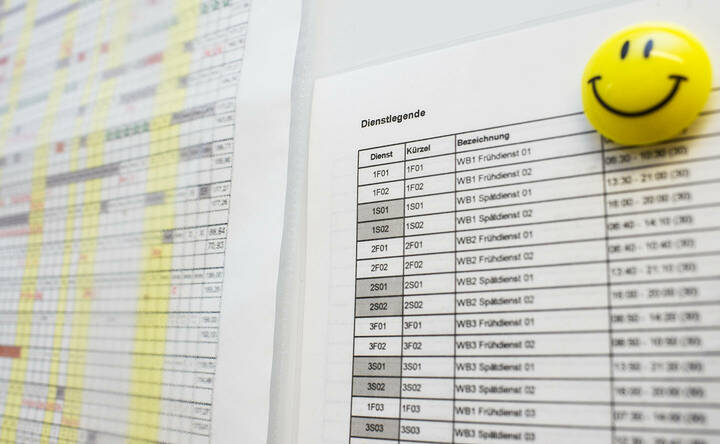 Umfrage zu Erwartungen an den Dienstplan