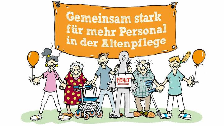 Aktionstag für Altenpflege: Verdi fordert "Pflegepersonalfonds"