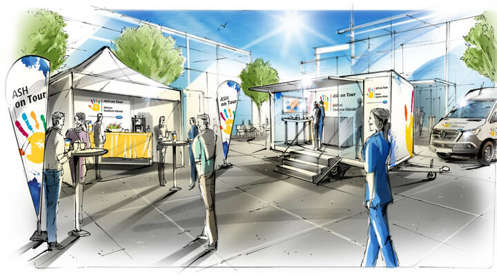 Händehygiene-Kampagne tourt durch Deutschland