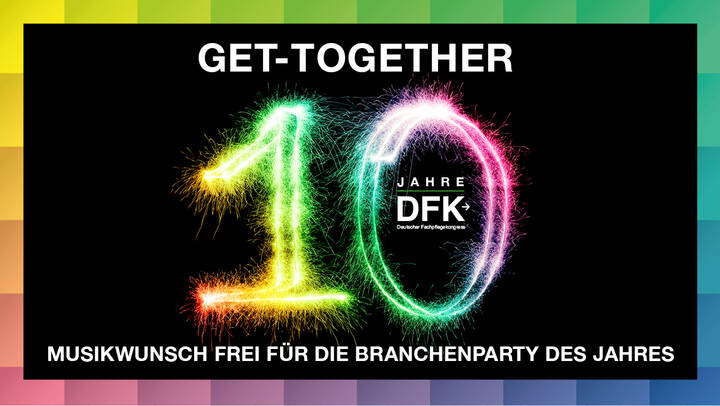 Musikwunsch frei für die Branchenparty des Jahres. Jetzt mitmachen. 