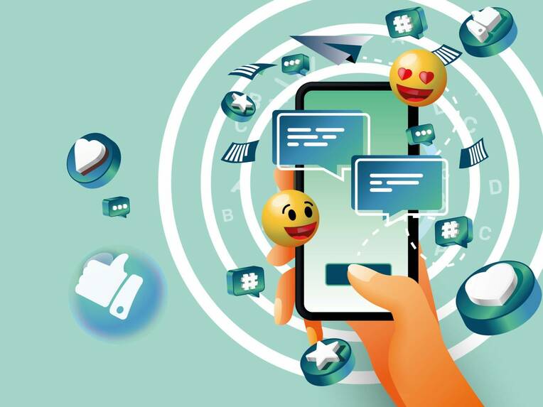 In der Welt der Emojis, Reels und Likes