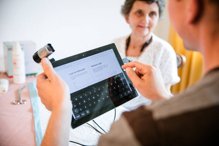 Elektronische Visite in Heimen erfolgreich