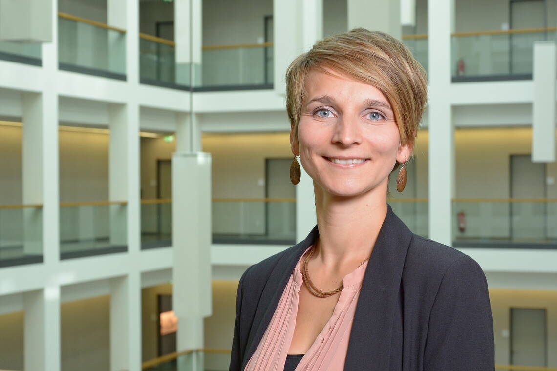Stephanie Schönbeck, stellvertretende Pflegedirektorin der Charité