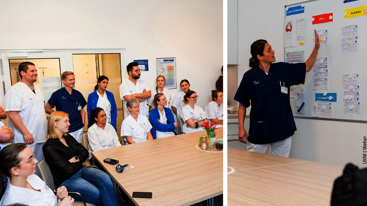 UKM Münster schließt Teilprojekt MACH-2 ab: Auf dem Weg zur Magnet-Zertifizierung setzt die Klinik auf interprofessionelle Zusammenarbeit und neue Kommunikationsformen.