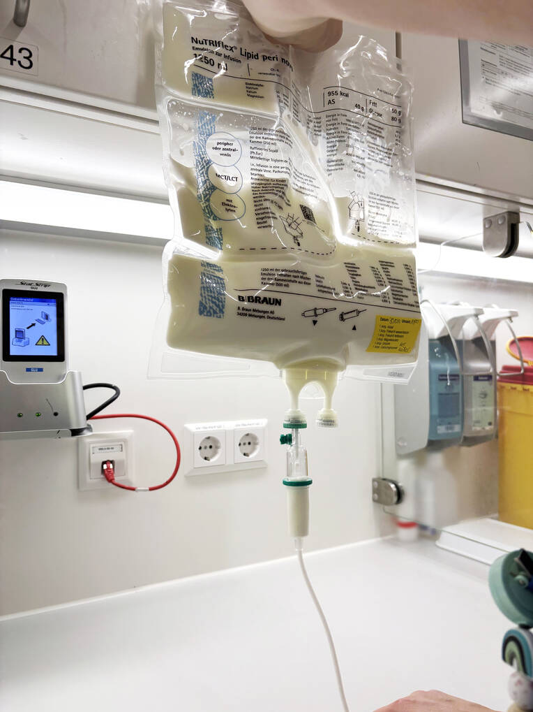 Sicher ernähren per Infusion