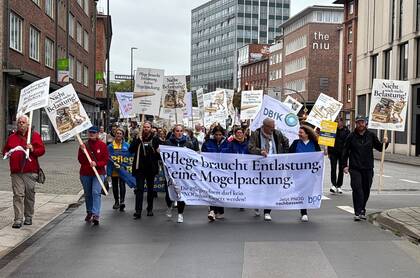 Pflegeverbände protestieren gegen das PNOG