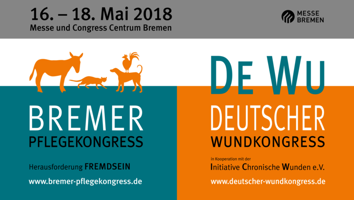 Frühbucherrabatt bis 31. März: Bremer Pflegekongress & Deutscher Wundkongress