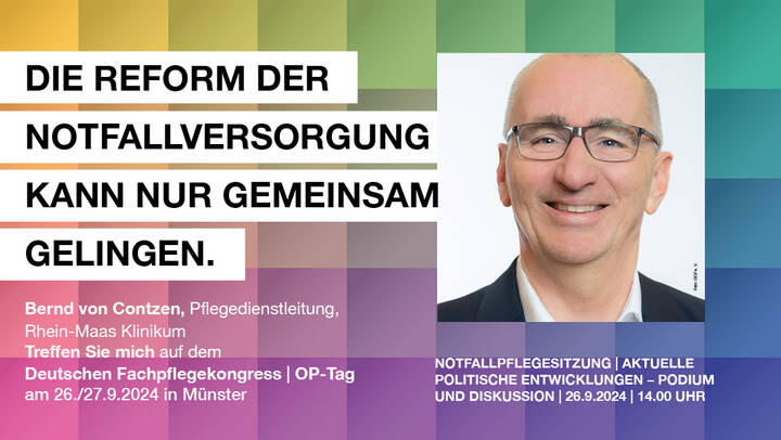 Wie die Umsetzung des Reformkonzepts für die Notfallversorgung gelingen kann und was dabei auf die Pflegekräfte in Notaufnahmen zukommt.