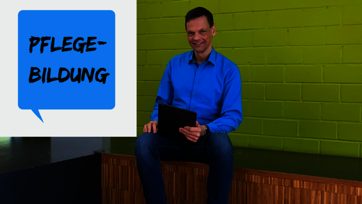 Pflegepädagoge Roland Brühe hat mit "Pflege-Bildung" einen neuen Video-Podcast gestartet. 