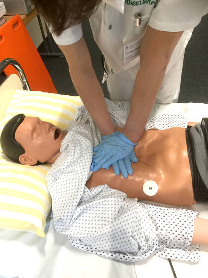 Am wichtigsten sind effektive Thoraxkompressionen