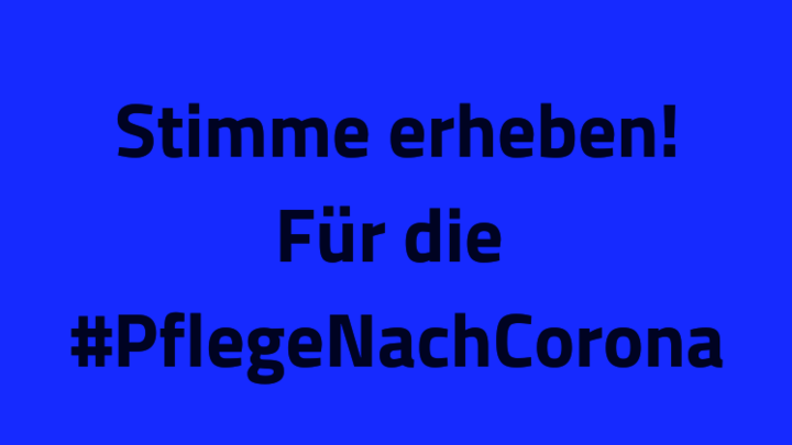 Der DBfK Nordwest will mit einer Aktion auf die versäumten Maßnahmen der Politik während der Corona-Krise aufmerksam machen. 
