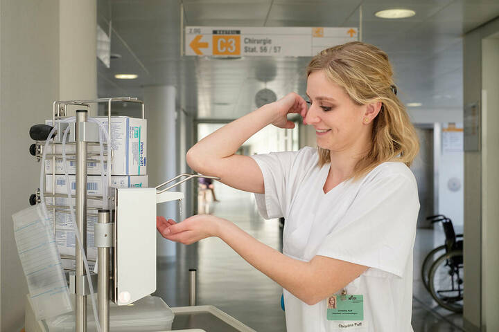 E-Paper: Händedesinfektion