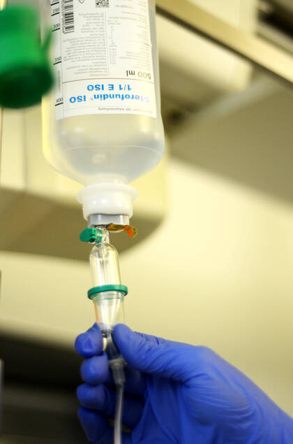 Infusionslösungen für den Flüssigkeitshaushalt