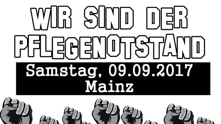 Demo gegen Pflegenotstand in Mainz geplant