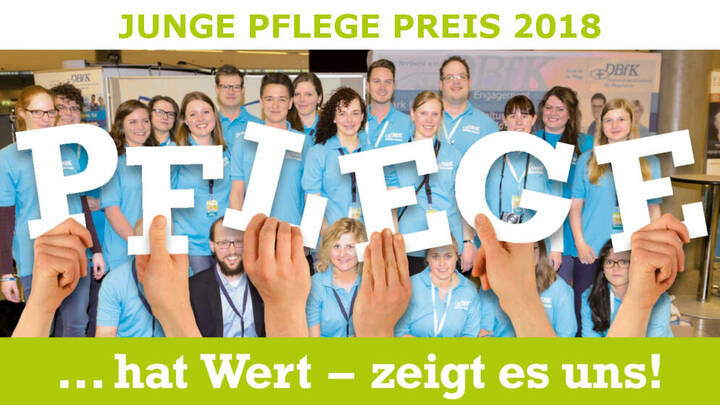 Junge Pflege Preis 2018 ausgeschrieben